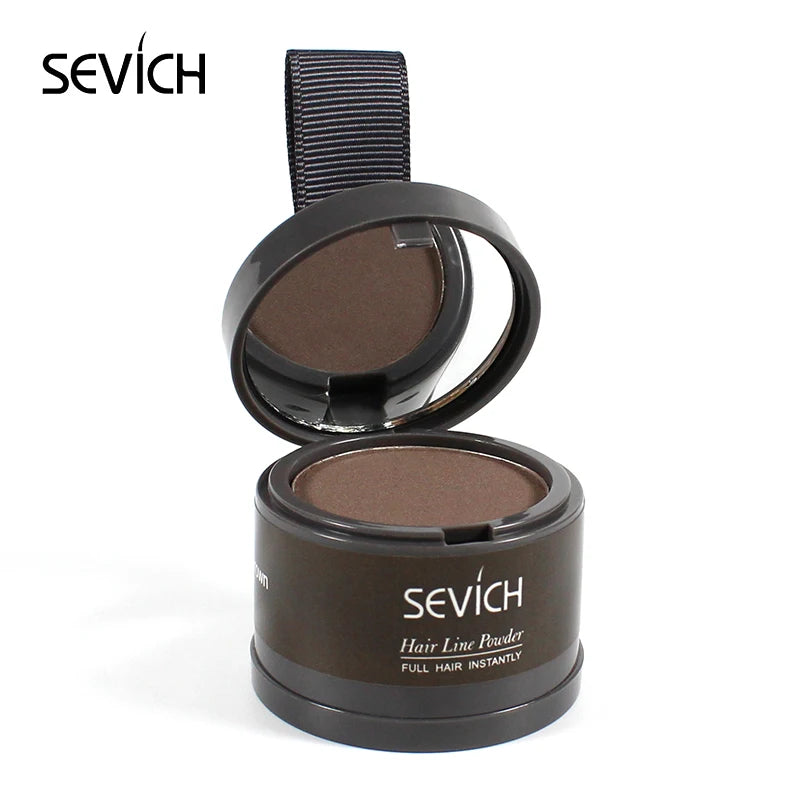 Sevich Hairline Powder 4g - corretivo de cabelo, diga adeus às falhas capilares