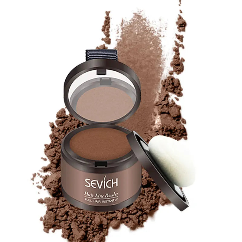 Sevich Hairline Powder 4g - corretivo de cabelo, diga adeus às falhas capilares